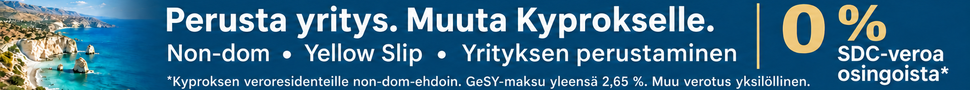 Muutto Kyprokselle